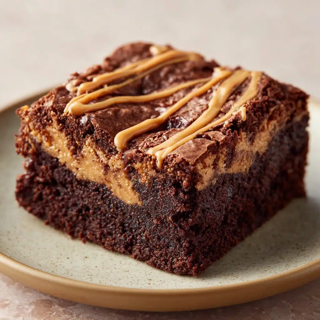Peanut Butter Protein Brownie Recipe - Recipe Image