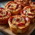 Pepperoni Pinwheels Appetizer Recipe