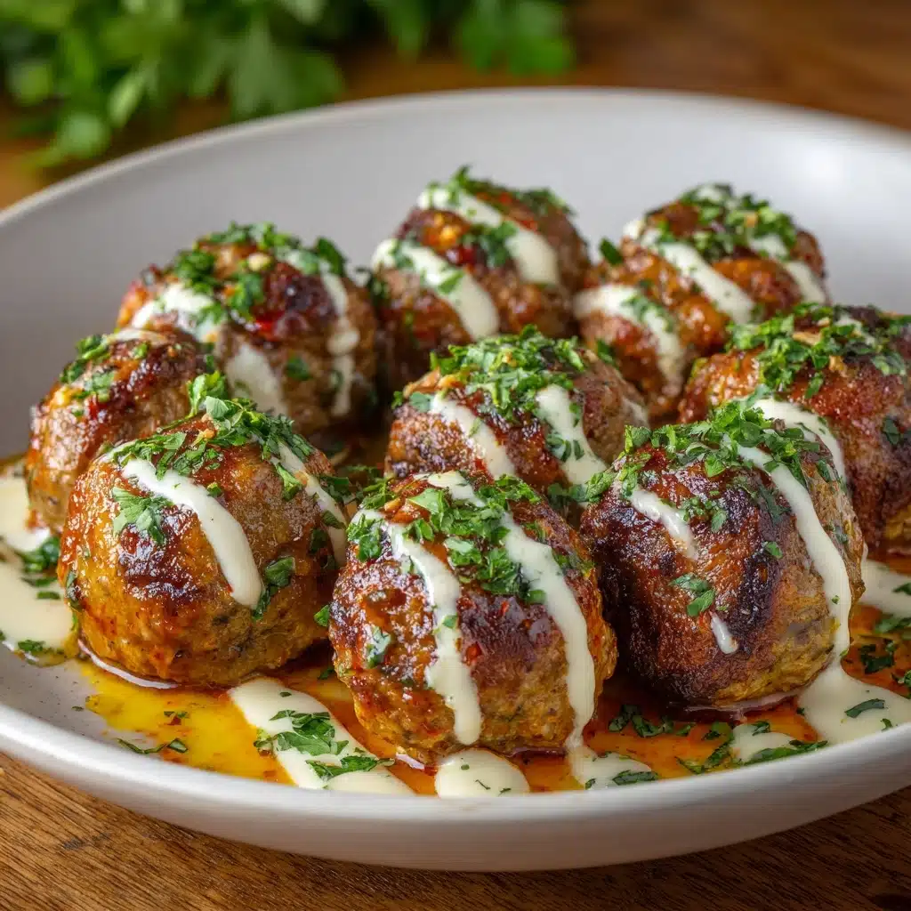Buffalo Chicken Meatballs Recipe - Recipe Image