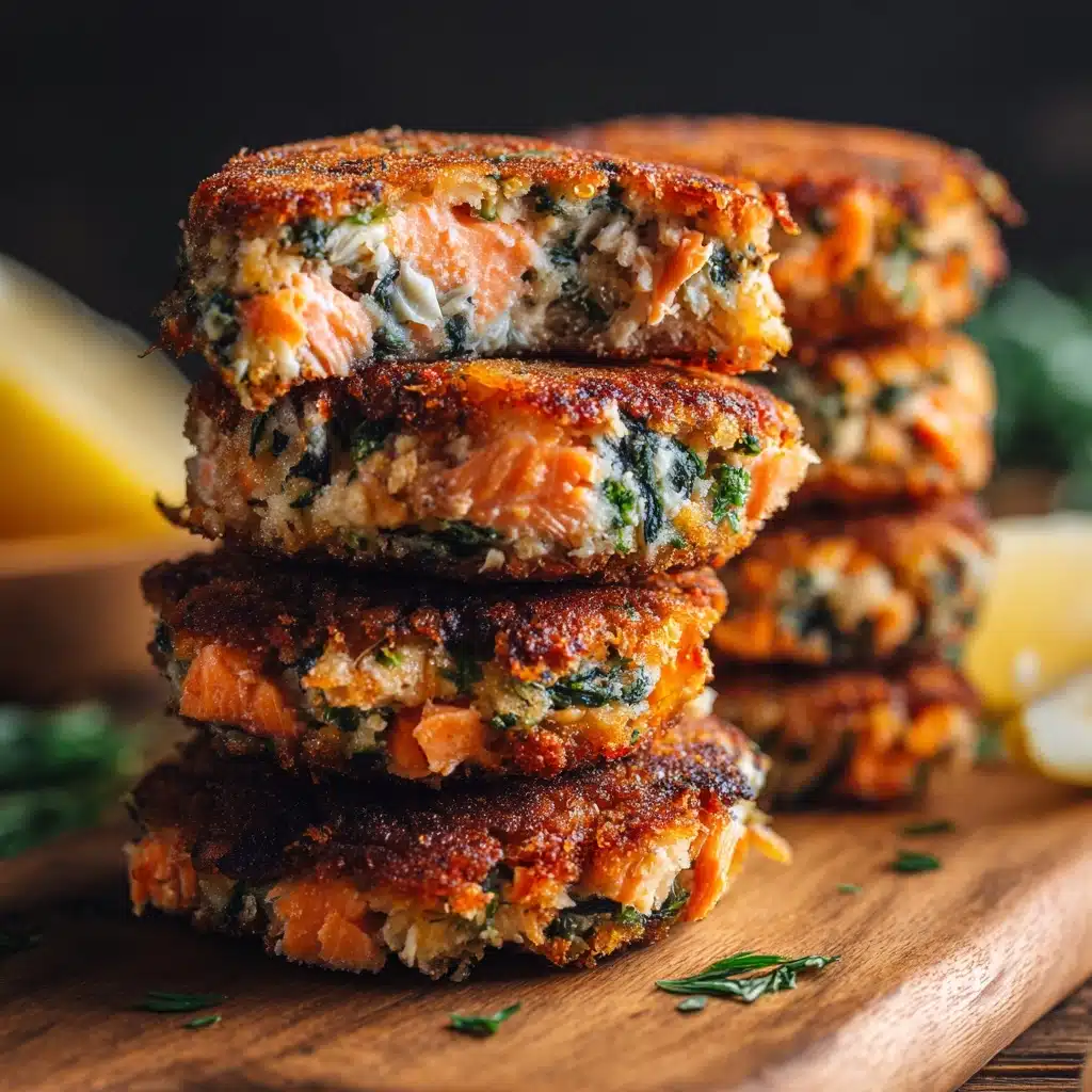 Mediterranean Salmon Patties Recipe
