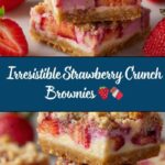 Strawberry Crunch Brownies Recipe