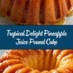 Pineapple Juice Pound Cake Recipe