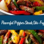 Pepper Steak with Bell Peppers and Onion Recipe
