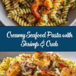 Seafood Pasta with Shrimp & Crab Recipe