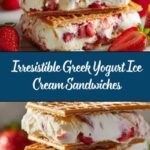 Healthy Greek Yogurt Ice Cream Sandwiches Recipe