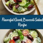 Greek Healthy Broccoli Salad Recipe
