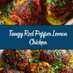 Red Pepper Lemon Chicken Recipe