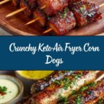 Keto Air Fryer Corn Dogs Recipe