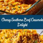 Southern Five Layer Beef Casserole Recipe