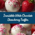 White Chocolate Strawberry Truffles Recipe