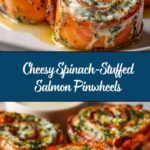 Stuffed Salmon Pinwheels Recipe
