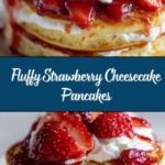 Strawberry Cheesecake Pancakes Recipe