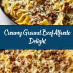 Ground Beef Alfredo Recipe