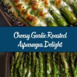 Cheesy Garlic Roasted Asparagus Recipe