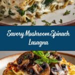 Mushroom and Spinach Lasagna Recipe