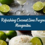 Coconut Lime Frozen Margaritas Recipe