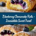 Blueberry Cheesecake Rolls Recipe