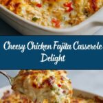 Cheesy Chicken Fajita Casserole Recipe