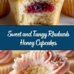Rhubarb Honey Cupcakes Recipe
