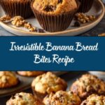 Banana Bread Bites Recipe