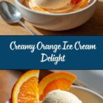 Orange Ice Cream Recipe
