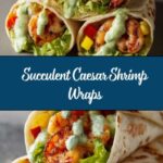 Caesar Shrimp Wraps Recipe