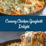 Creamy Chicken Spaghetti Recipe