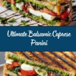 Balsamic Glazed Caprese Panini Supreme Recipe