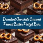 Chocolate Caramel Peanut Butter Pretzel Bars Recipe