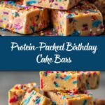 Birthday Cake Protein Bars Recipe