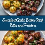 Garlic Butter Steak Bites and Potatoes Recipe