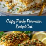 Panko Parmesan Baked Cod Recipe