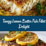Delicious Zesty Lemon Butter Fish Fillet Recipe