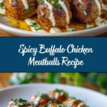 Buffalo Chicken Meatballs Recipe