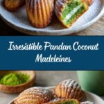 Pandan Coconut Madeleines Recipe