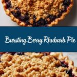 Triple Berry Rhubarb Pie Recipe