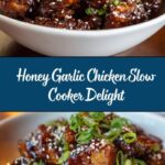 Slow Cooker Honey Garlic Chicken Recipe