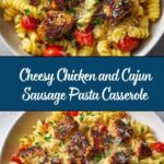 hicken and Cajun Sausage Pasta Casserole Recipe