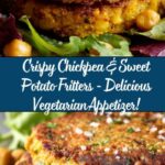 Crispy Chickpea & Sweet Potato Fritters Recipe