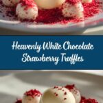 Irresistible White Chocolate Strawberry Truffles Recipe