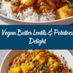 Vegan Butter Lentils and Potatoes Recipe