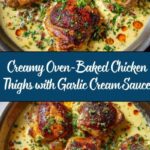 Creamy Oven-Baked Chicken Thighs Recipe