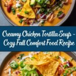 Creamy Chicken Tortilla Soup Recipe
