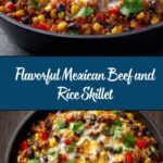 Mexican Beef and Rice Skillet Recipe