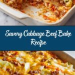 Cabbage Beef Bake Recipe