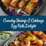 Crispy Shrimp and Cabbage Egg Rolls Recipe