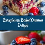Mixed Berry Baked Oatmeal Recipe