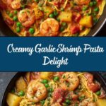 Creamy Garlic Shrimp Pasta Recipe