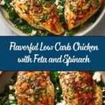 Low Carb Chicken Breast with Feta and Spinach Recipe