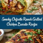 Chipotle Ranch Grilled Chicken Burrito Recipe